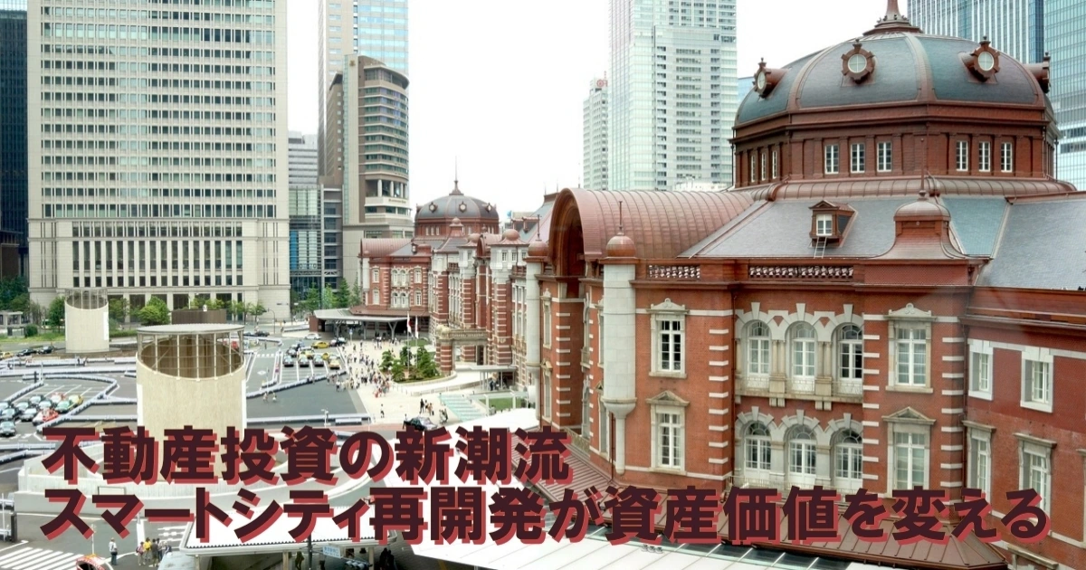 不動産投資の新潮流：スマートシティ再開発が資産価値を変える