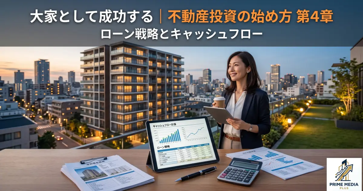 大家として成功する｜不動産投資の始め方 第4章 ローン戦略とキャッシュフロー
